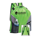 Polyester Backpack - 210-Denier w/Full color (16"x18"x3.2") - Color Evolution